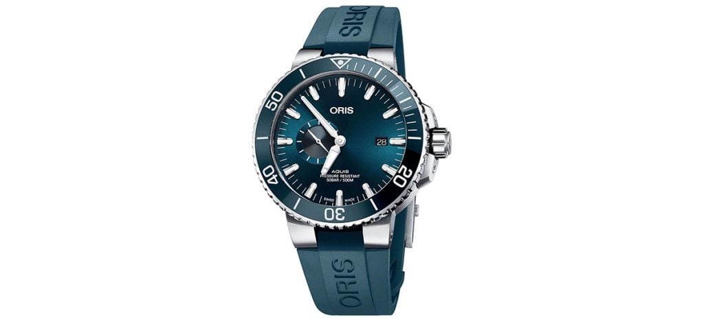 Oris Aquis Small Second Date (ref. 01 743 7733 4155-07 4 24 69EB)