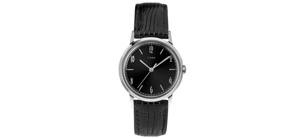 Timex Marlin Hand-Wound 34mm Black Dial (ref. TW2T18200)