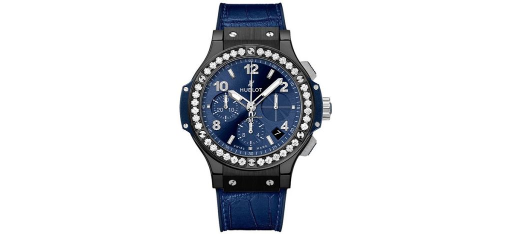 Hublot Big Bang Ceramic Blue Diamonds (ref. 341.CM.7170.LR.1204)