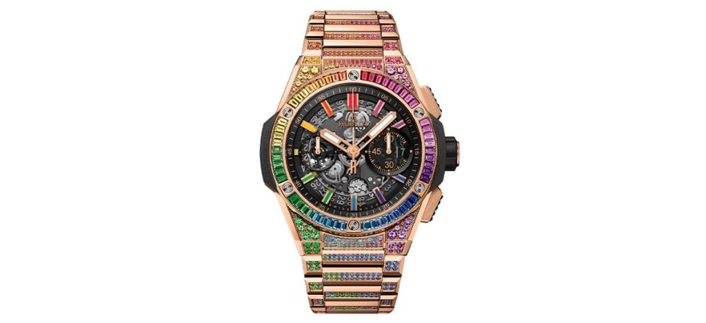 Hublot Big Bang Integrated King Gold Rainbow (ref. 451.OX.1180.OX.3999)