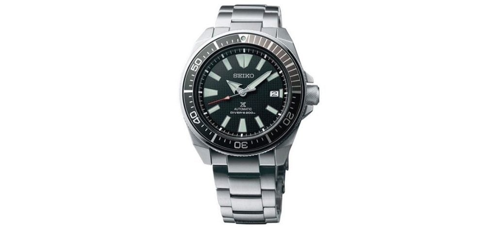  SEIKO SRPF03 Prospex Men's Watch Silver-Tone 44mm Stainless  Steel, Black : Clothing, Shoes & Jewelry