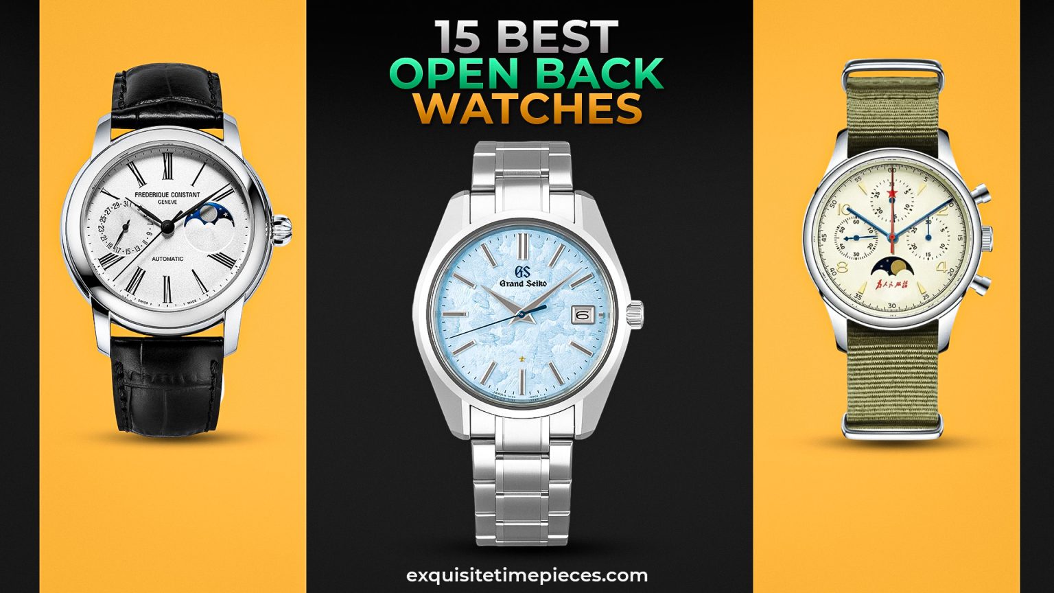 Open Back Watch 15 BEST Open Back Watches For 2026 (aka Exhibition Casebacks)