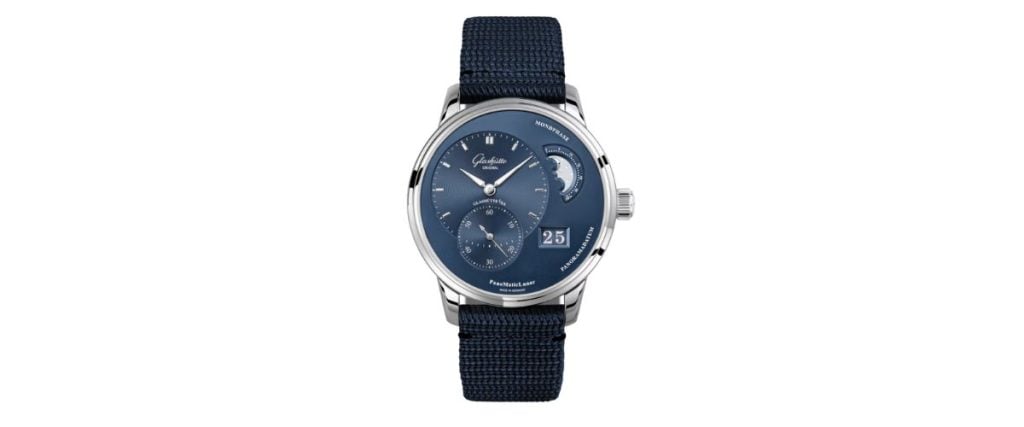 Glashütte Original PanoMatic Lunar Blue Dial (ref. 1-90-02-46-32-64)