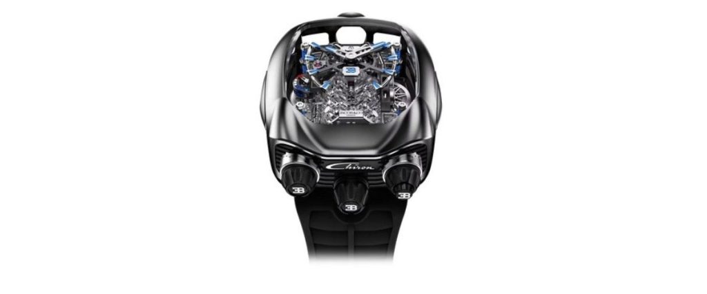 Jacob & Co. Bugatti Tourbillon Black Titanium on Strap