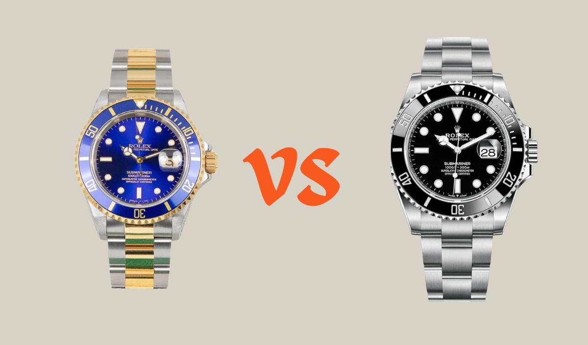 rolex submariner 40mm vs 41mm