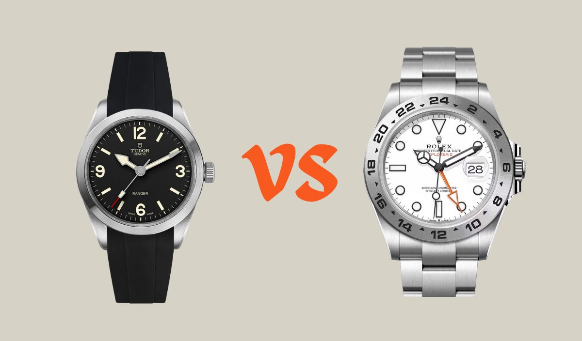 tudor ranger vs rolex explorer