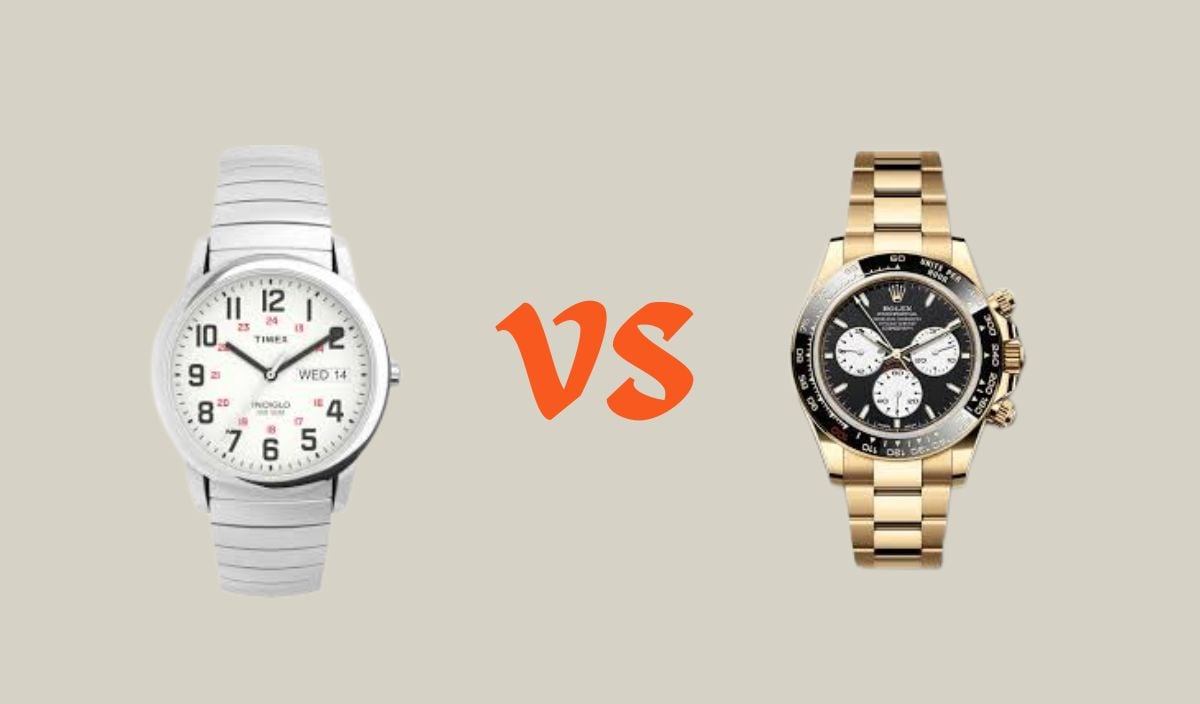 timex vs rolex