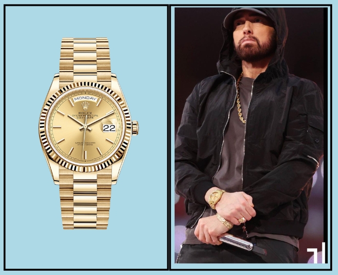 Eminem’s Rolex Datejust Nugget (2023)