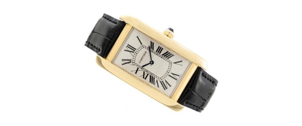 Cartier Tank Américaine Yellow Gold