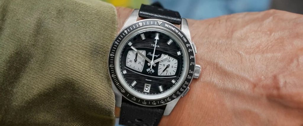 Yema Rallygraf Meca-Quartz II Reverse Panda Ref. YMHF1580-AA