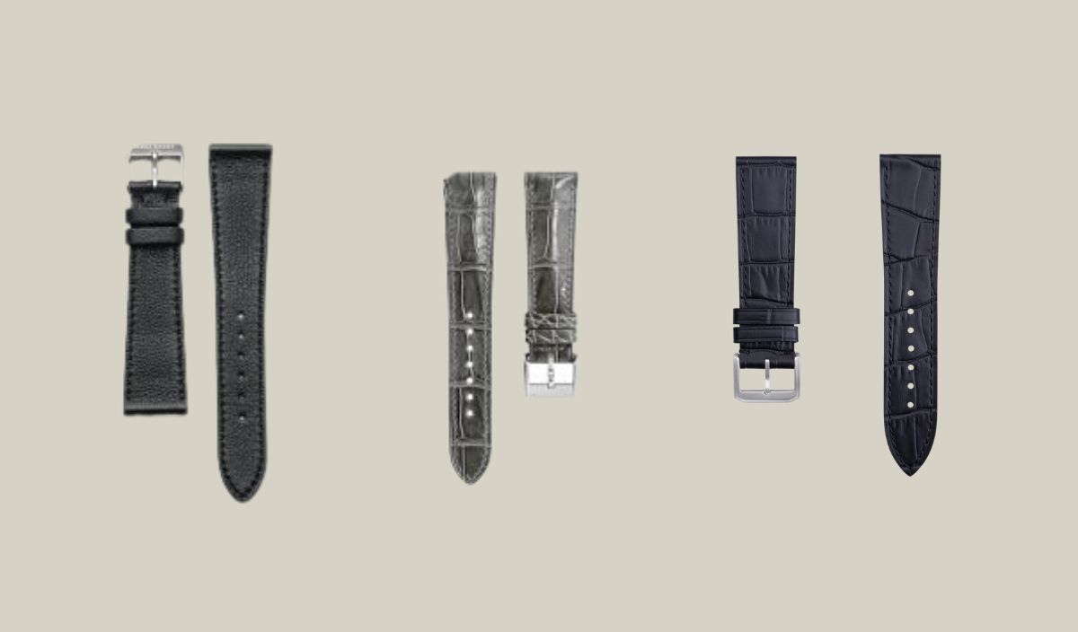 best leather watch straps for high end watches