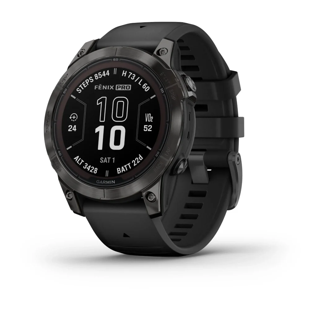 Garmin Fenix 7X Sapphire Solar Black