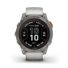 Garmin Fenix 7X Sapphire Solar Titanium White