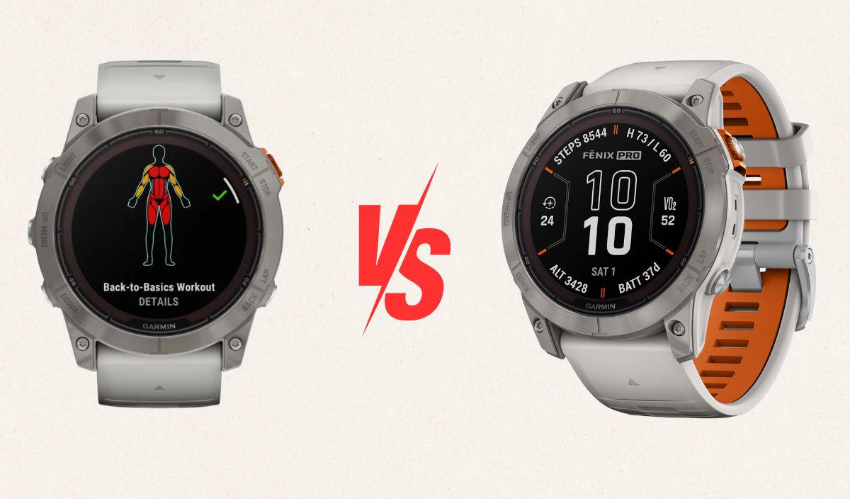 garmin fenix 7x vs 7x pro