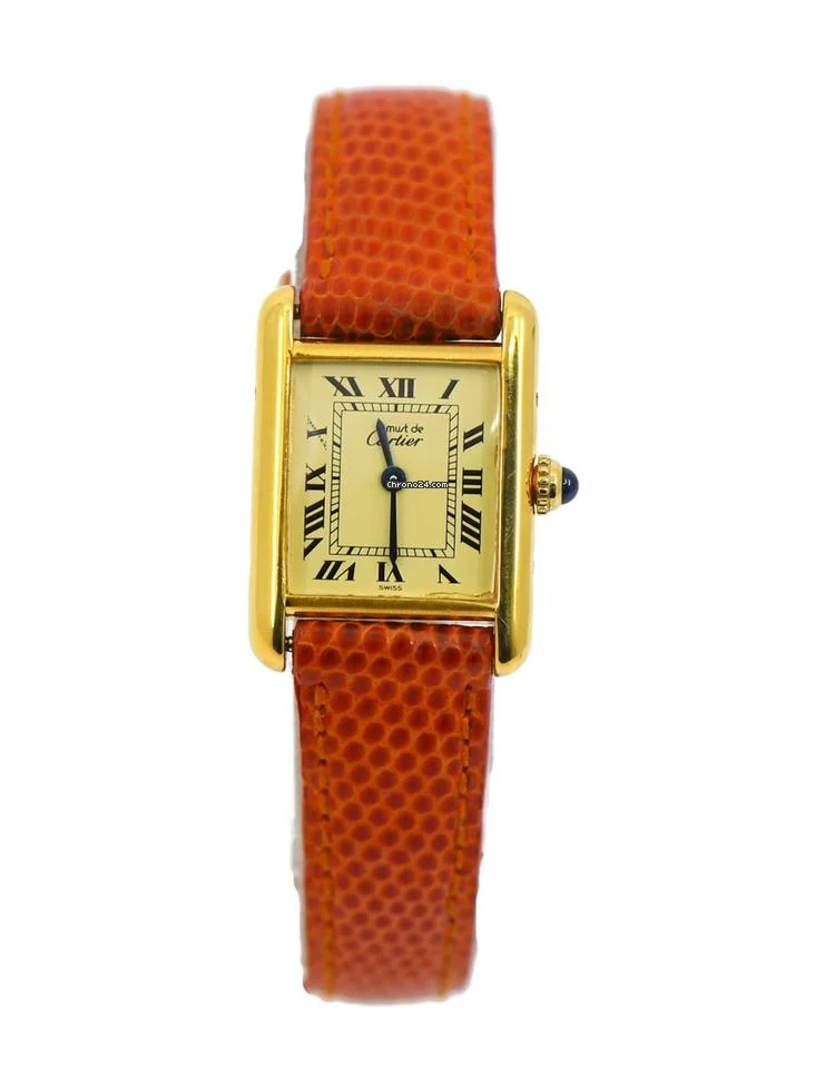 Must de Cartier Tank, ref. 1613, 1970s-1980s
