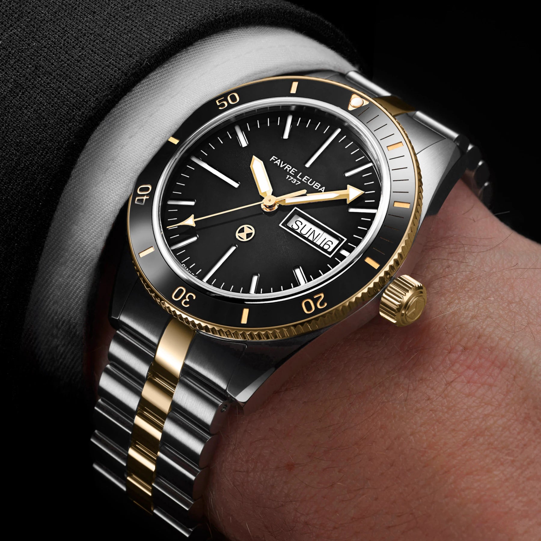 Favre Leuba Deep Raider Day Date 00.20312.110.01.210