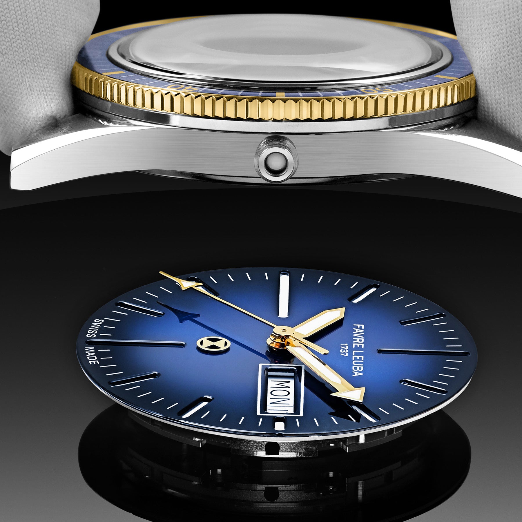 Favre Leuba Deep Raider Day Date 00.20312.110.02.210
