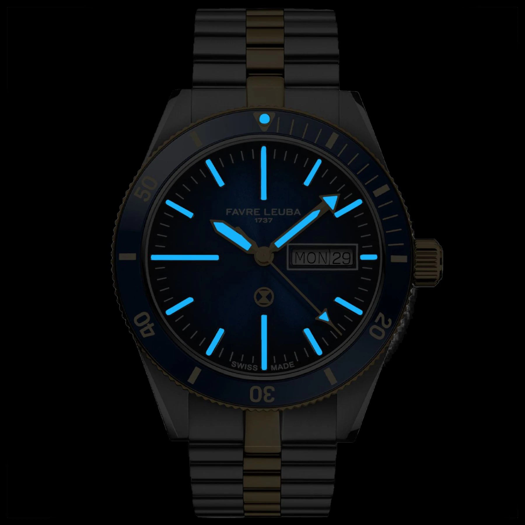 Favre Leuba Deep Raider Day Date 00.20312.110.02.210