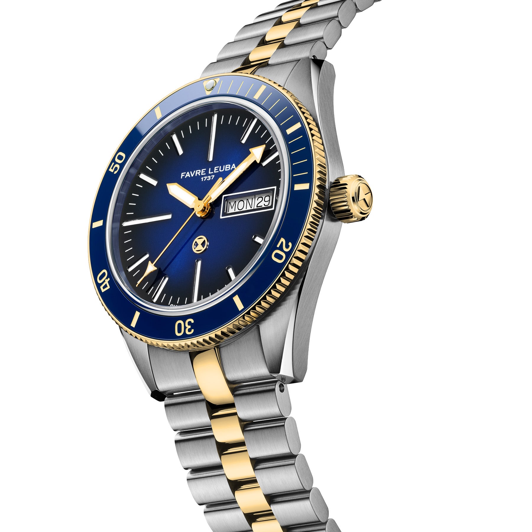 Favre Leuba Deep Raider Day Date 00.20312.110.02.210