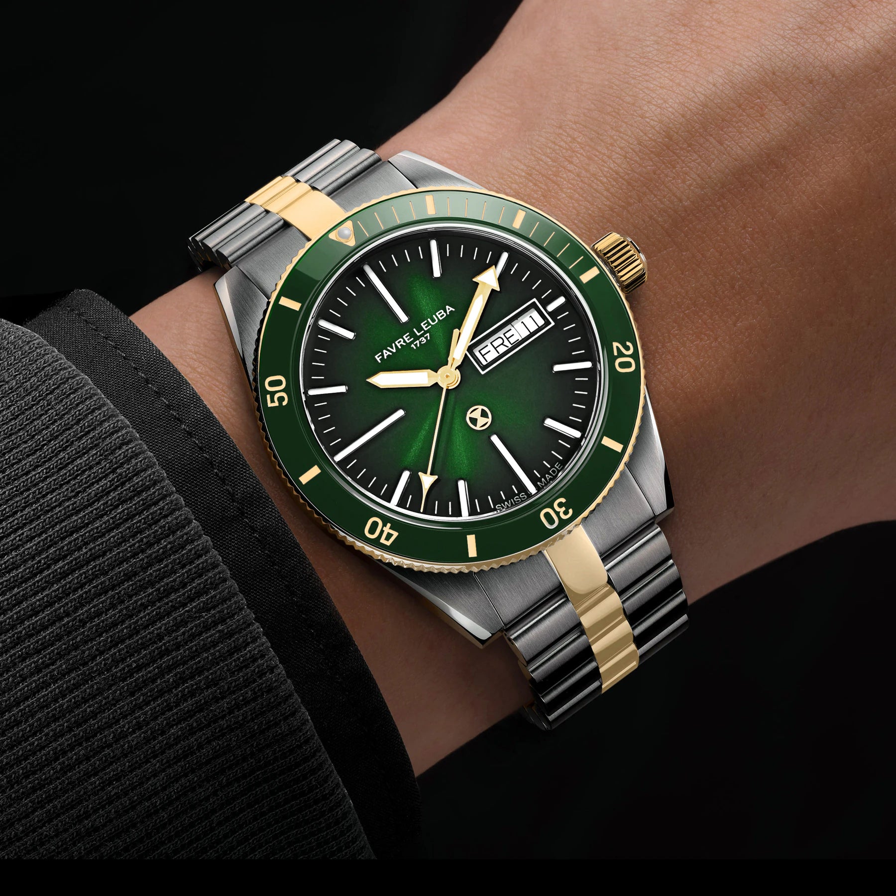 Favre Leuba Deep Raider Day Date 00.20312.110.03.210