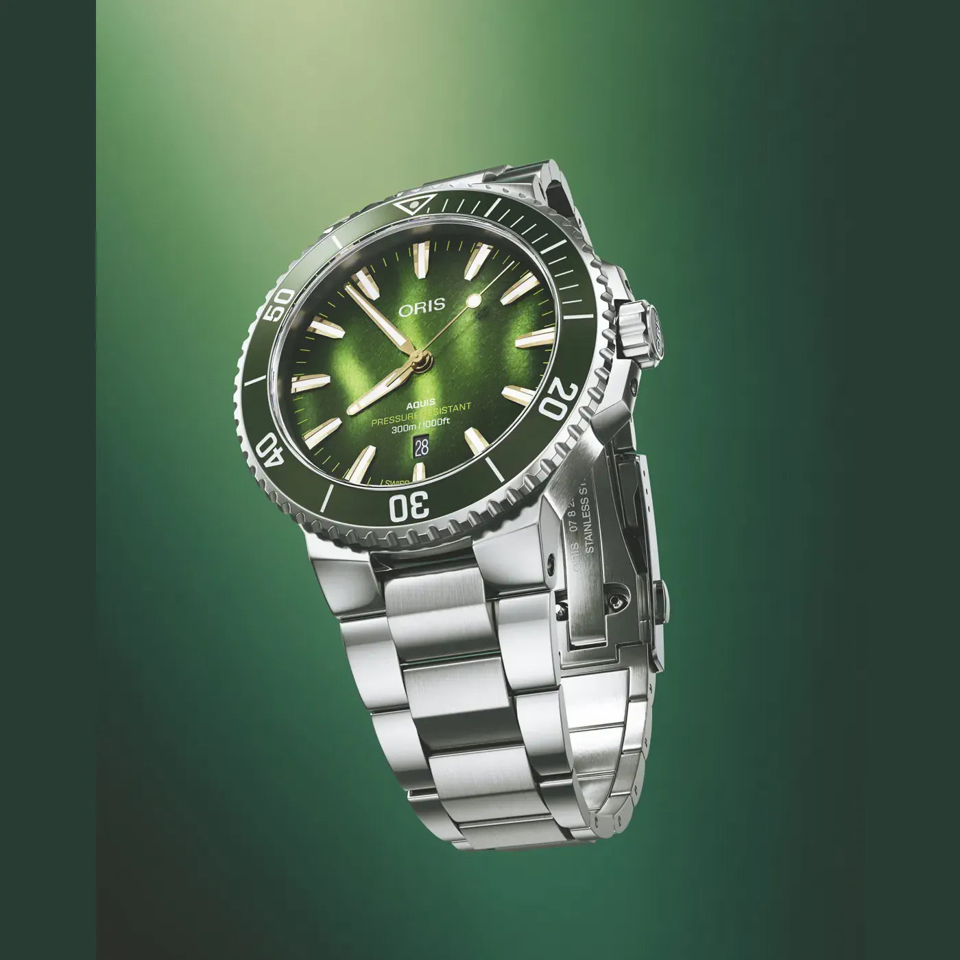 Oris Aquis Kelp Forest Limited Edition 01 733 7787 4187-Set