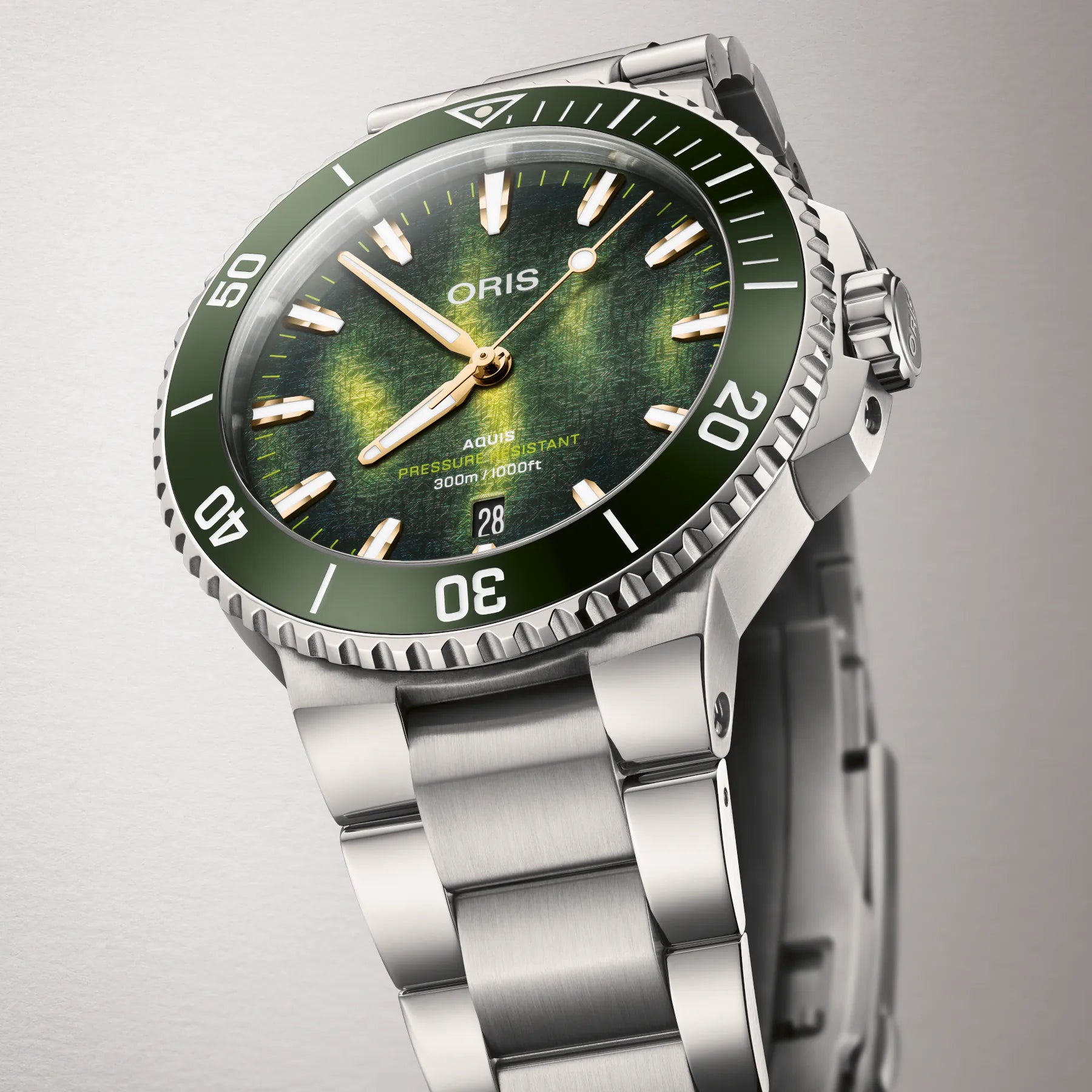 Oris Aquis Kelp Forest Limited Edition 01 733 7787 4187-Set