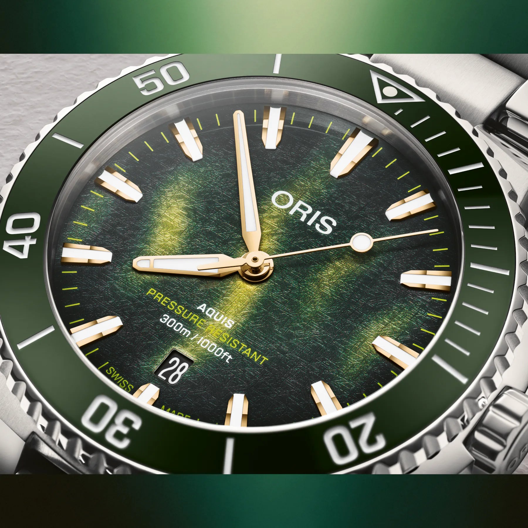 Oris Aquis Kelp Forest Limited Edition 01 733 7787 4187-Set