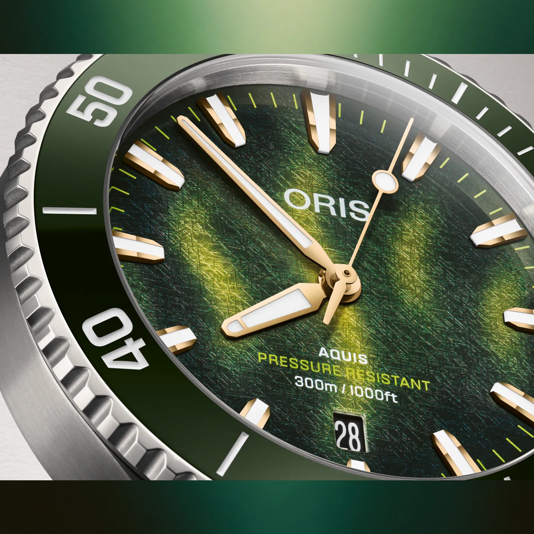 Oris Aquis Kelp Forest Limited Edition 01 733 7787 4187-Set