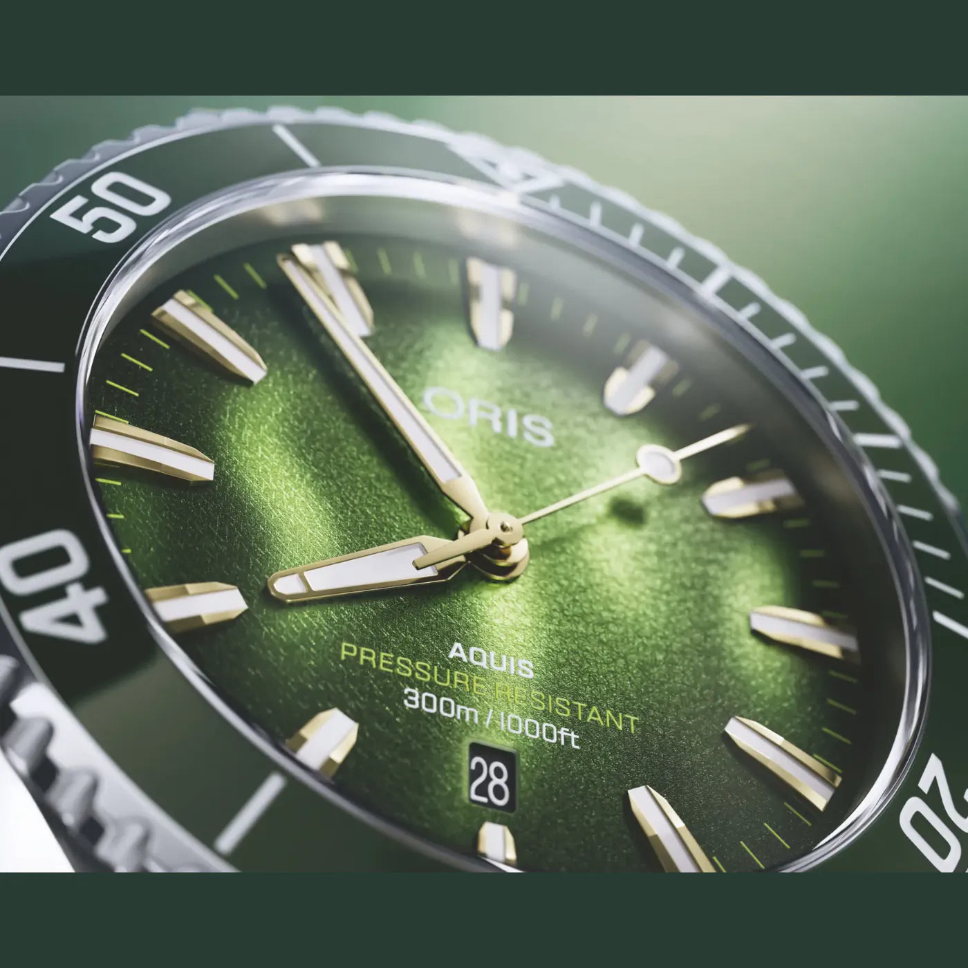 Oris Aquis Kelp Forest Limited Edition 01 733 7787 4187-Set