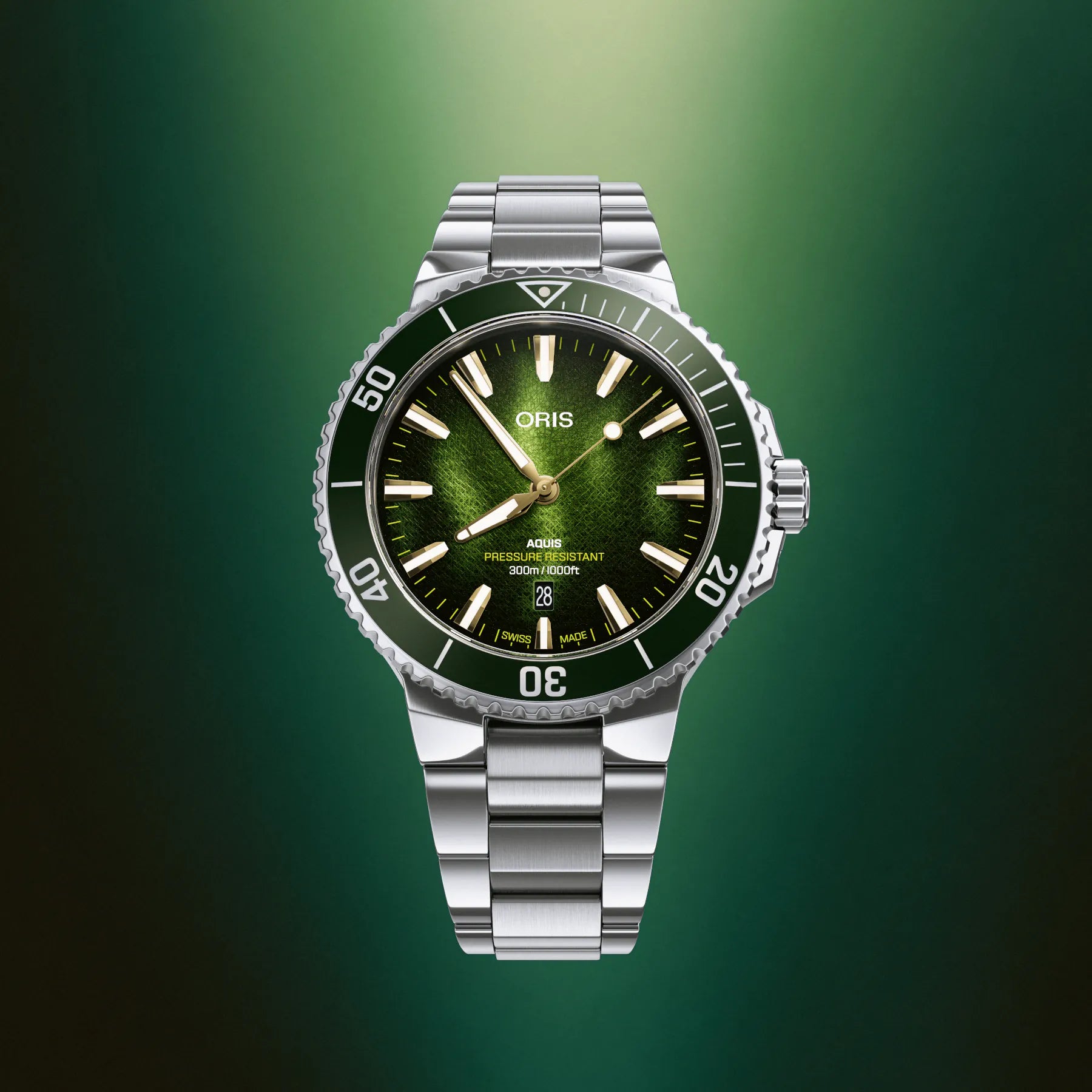 Oris Aquis Kelp Forest Limited Edition 01 733 7787 4187-Set
