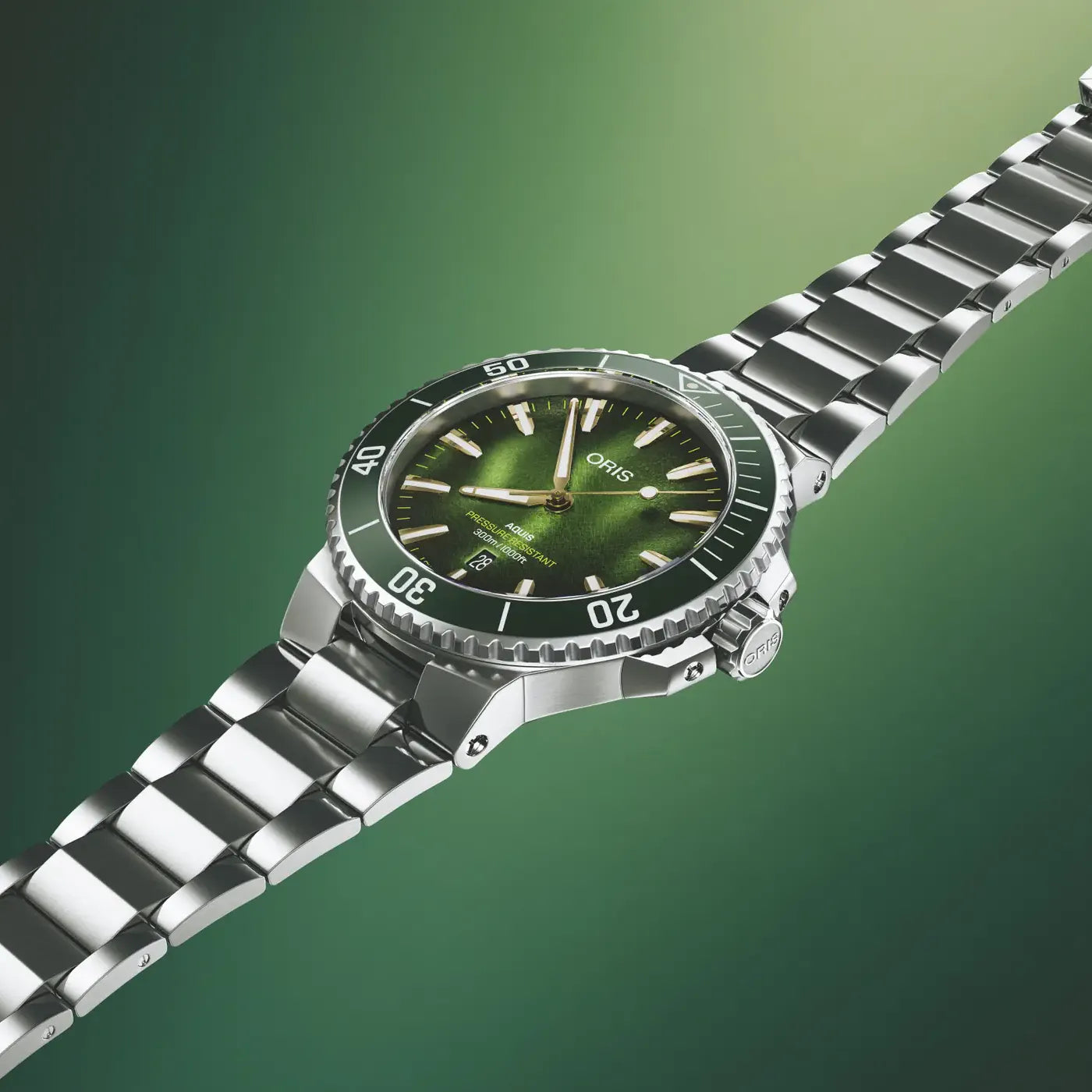 Oris Aquis Kelp Forest Limited Edition 01 733 7787 4187-Set