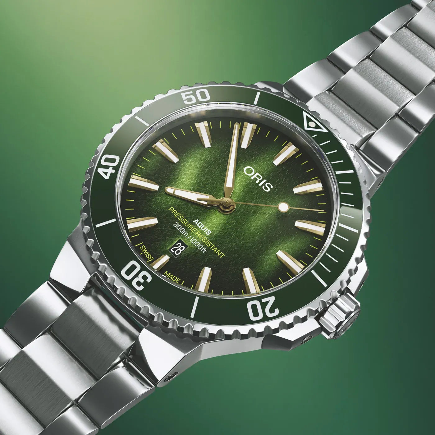 Oris Aquis Kelp Forest Limited Edition 01 733 7787 4187-Set