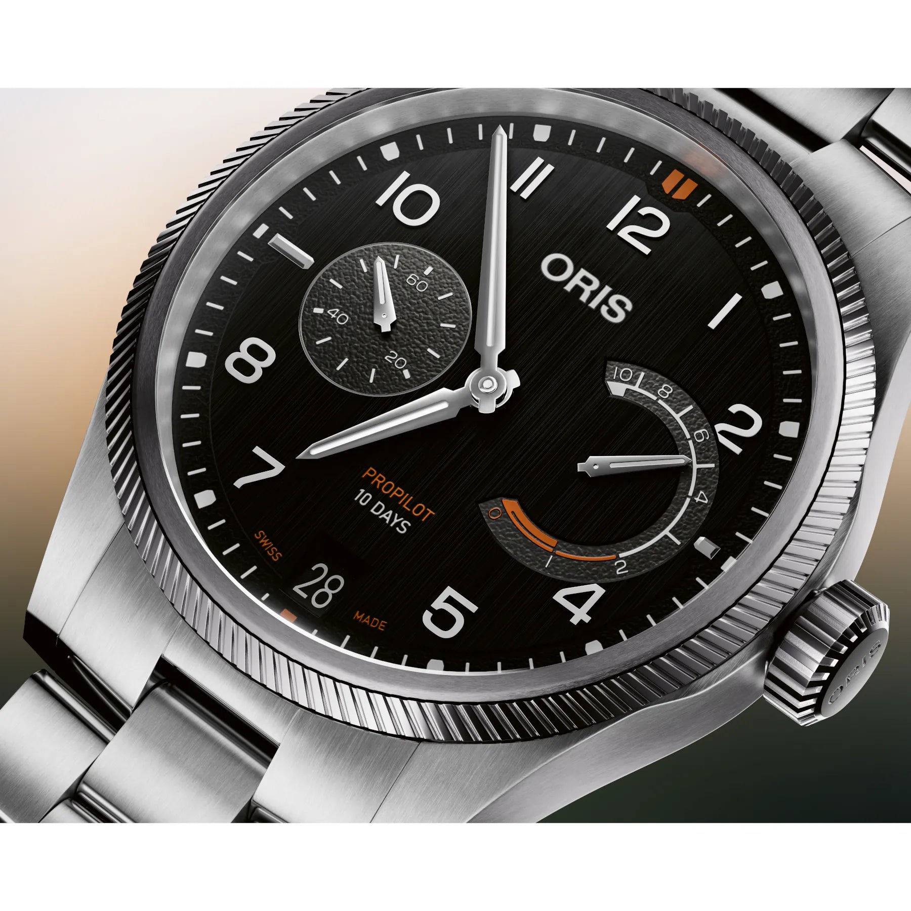 Oris Propilot Calibre 111 Black Dial on Bracelet 01 111 7808 4164-07 8 20 04LC