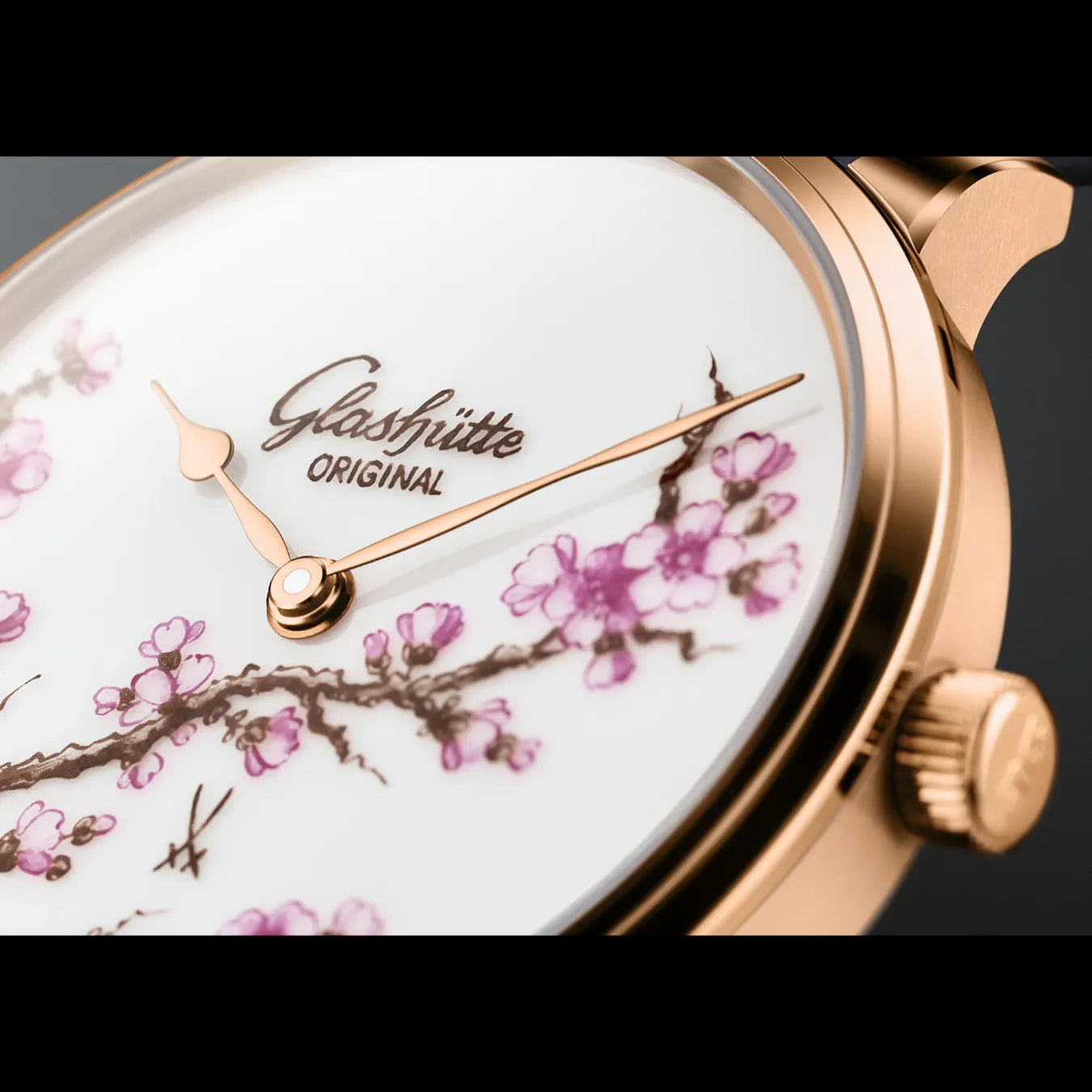 Glashütte Original Senator Meissen Cherry Blossom 1-36-16-05-05-01