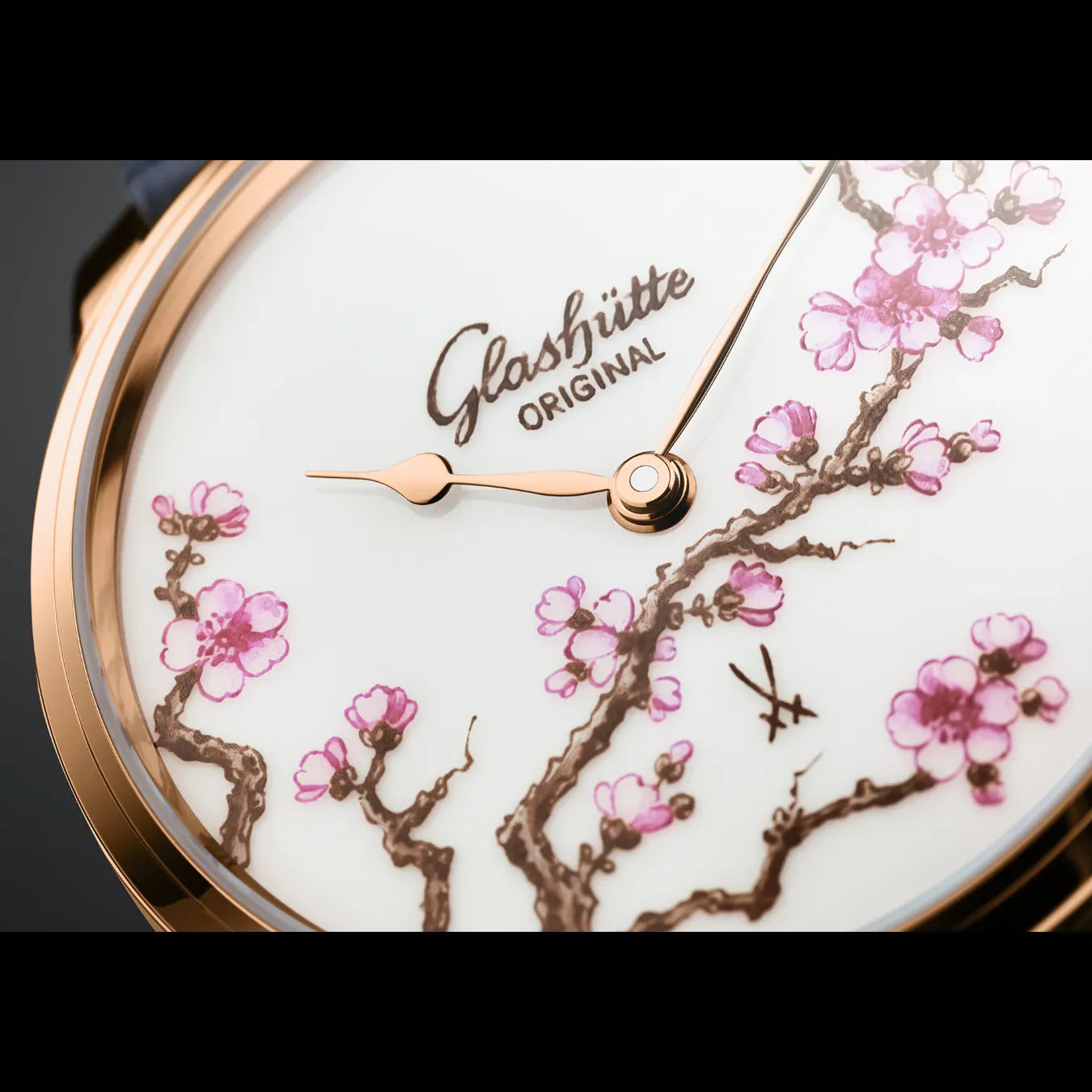 Glashütte Original Senator Meissen Cherry Blossom 1-36-16-05-05-01