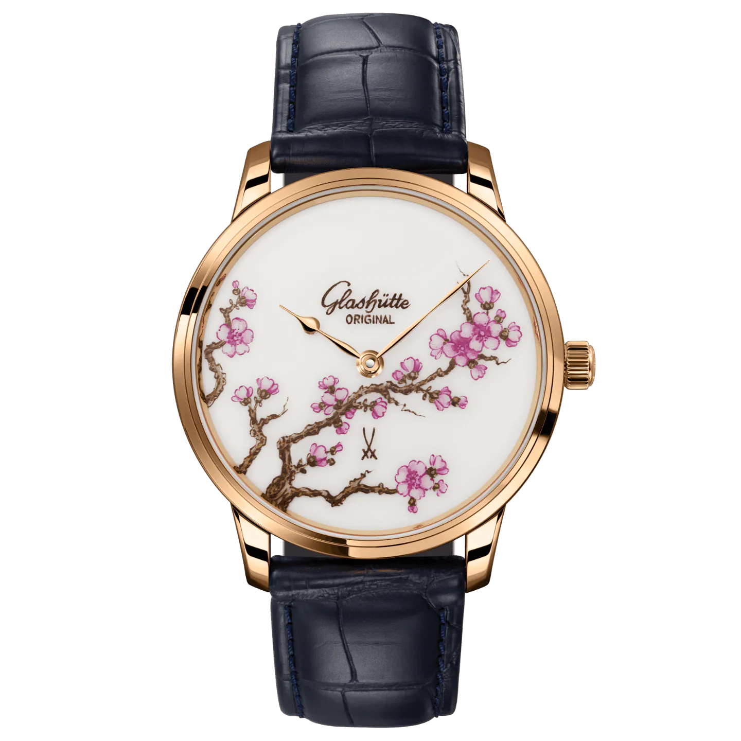Glashütte Original Senator Meissen Cherry Blossom 1-36-16-05-05-01