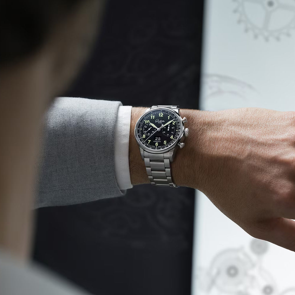 Glashütte Original Senator Chronograph Navigator 1-37-24-20-12-71