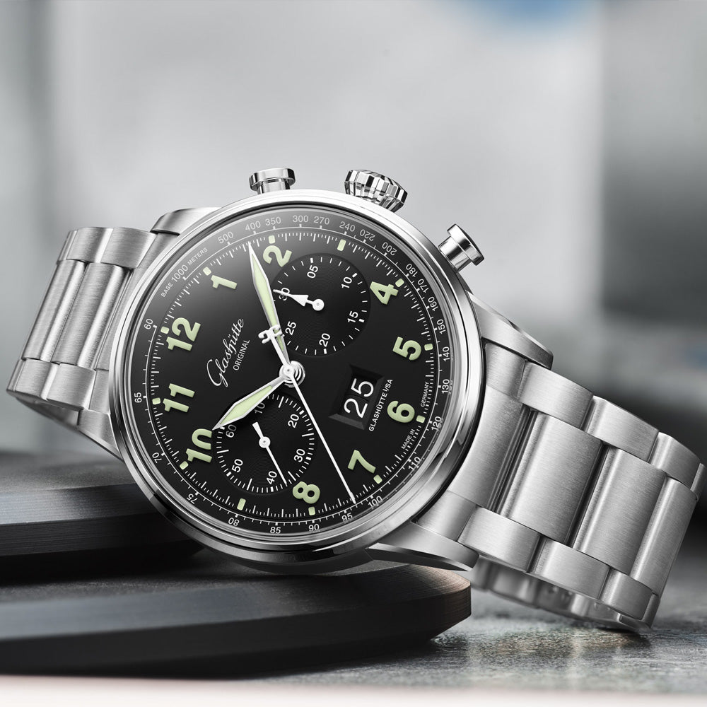 Glashütte Original Senator Chronograph Navigator 1-37-24-20-12-71