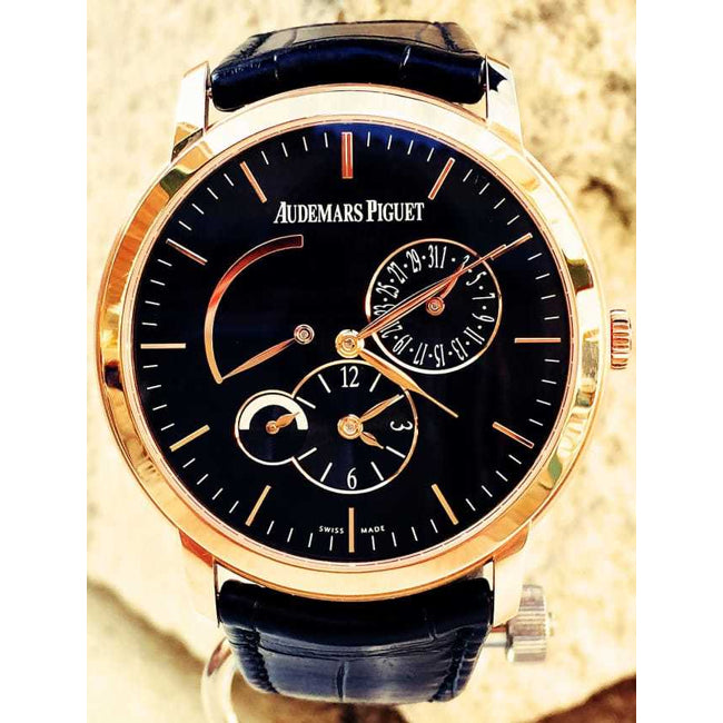 Audemars Piguet Jules Audemars Dual Time 18kt Rose Gold 26380OR.OO.D002CR.01