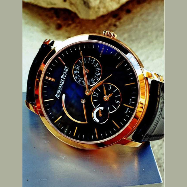 Audemars Piguet Jules Audemars Dual Time 18kt Rose Gold 26380OR.OO.D002CR.01