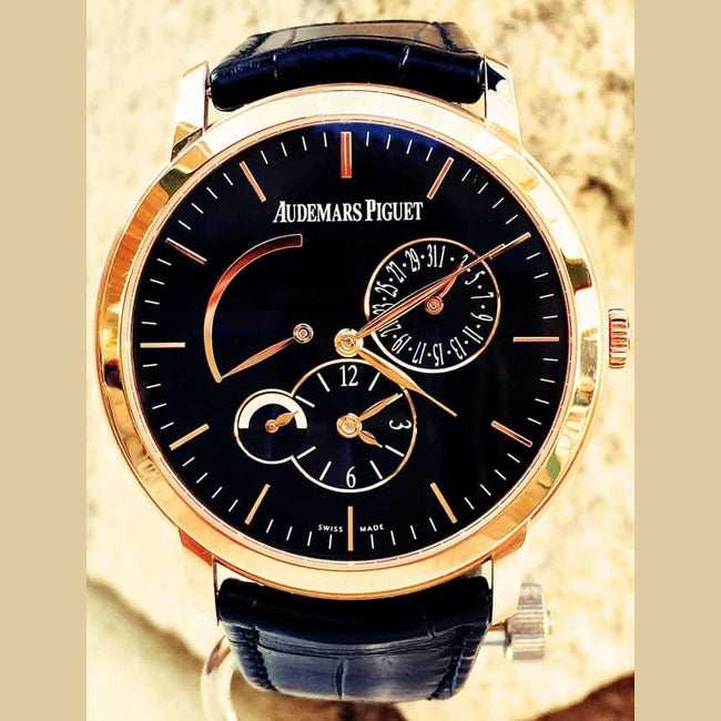 Audemars Piguet Jules Audemars Dual Time 18kt Rose Gold 26380OR.OO.D002CR.01
