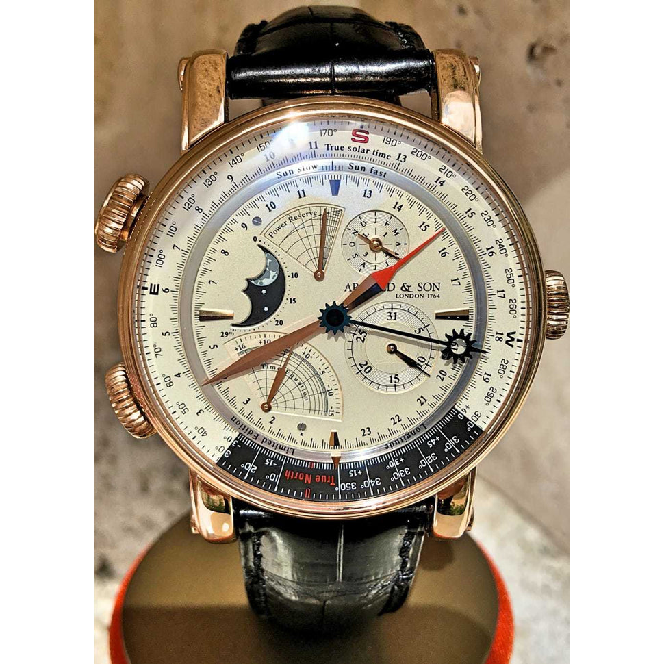 Arnold & Son true North Perpetual Rose Gold 1QPAR.S07A.C20BD