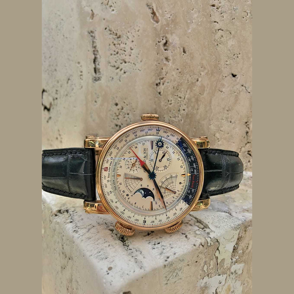 Arnold & Son true North Perpetual Rose Gold 1QPAR.S07A.C20BD