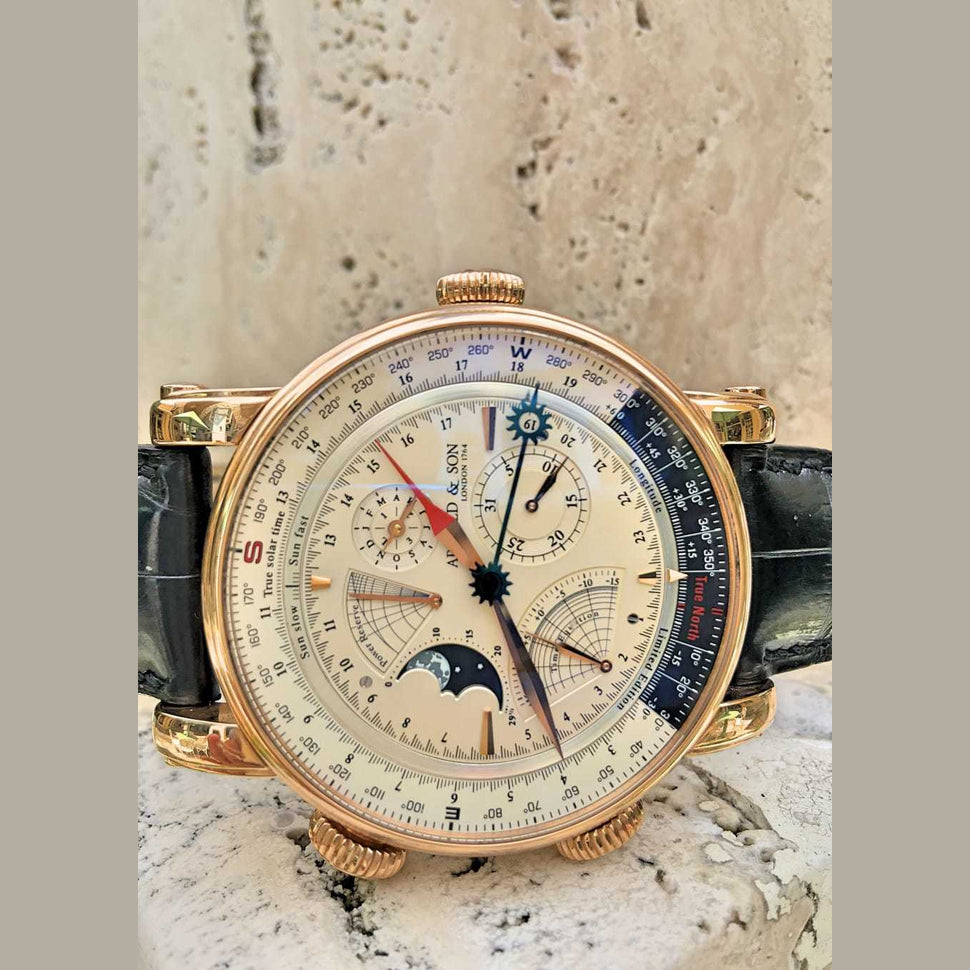 Arnold & Son true North Perpetual Rose Gold 1QPAR.S07A.C20BD