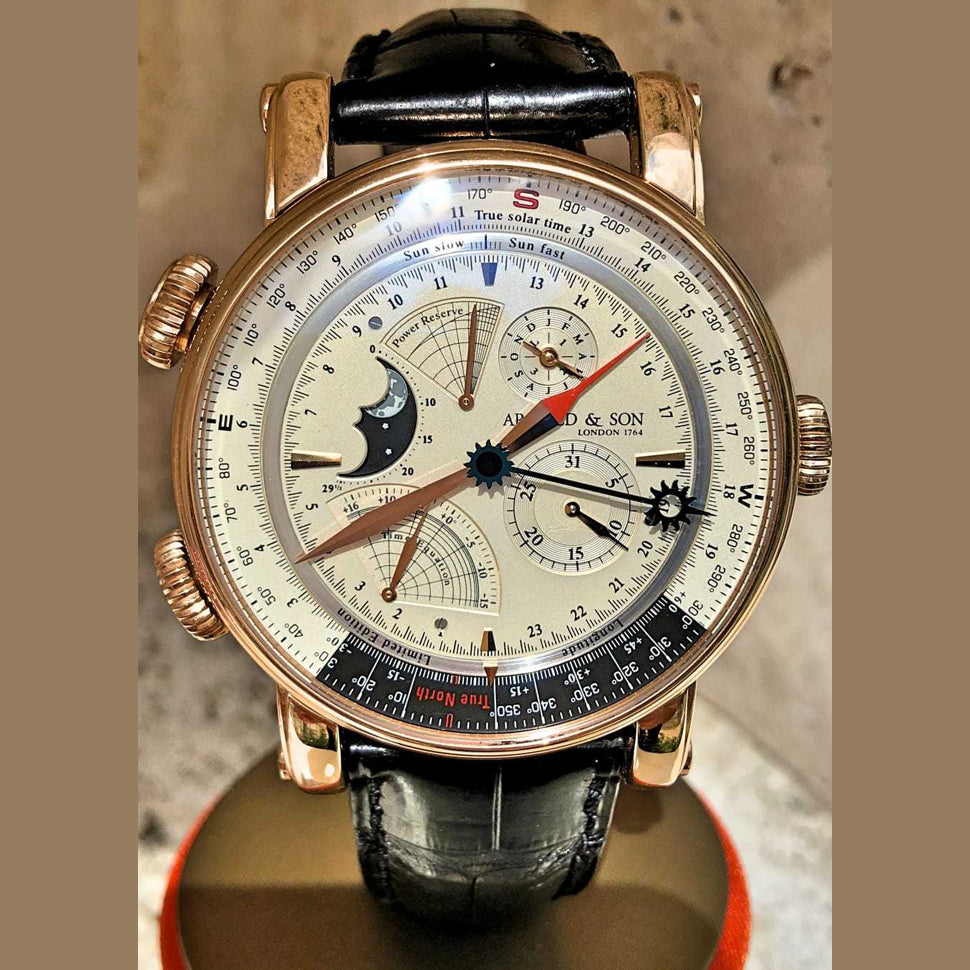Arnold & Son true North Perpetual Rose Gold 1QPAR.S07A.C20BD