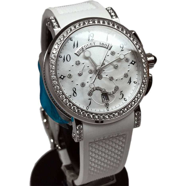 Breguet Marine Chronograph 18k White Gold 8828BB-5D-586-DD00