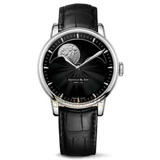 Arnold & Son HM Perpetual Moon Stainless Steel 1GLAS.B01A.C122S