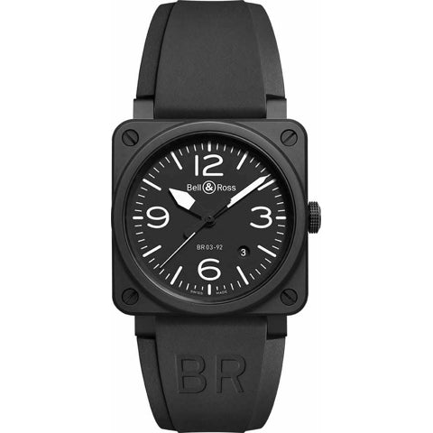 Bell & Ross BR 03-92 Black Matte BR0392-BL-CE
