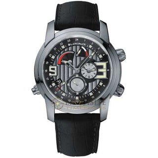 Blancpain L Evolution Reveil GMT Alarm In Stainless Steel 8841-1134-53B
