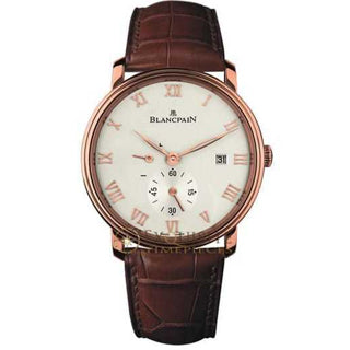 Blancpain Villeret Ultra Slim Date and Power Reserve In 18kt Rose Gold 6606 3642 55B